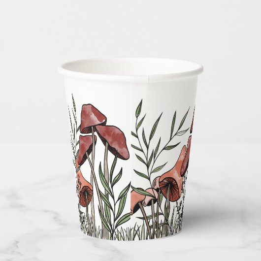 キノコ場 紙コップ (右)