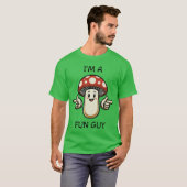 キノコ大好きおもしろ友達 Tシャツ (正面フル)