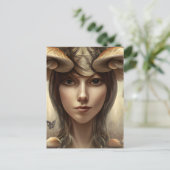 キノコ女神ポストカード ポストカード (スタンド正面)