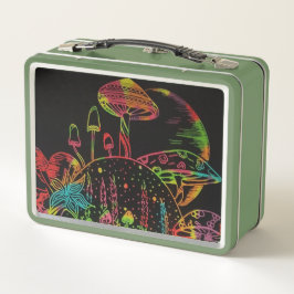 キノコ宇宙 メタルランチボックス