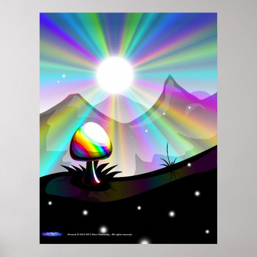 キノコ山ポスター ポスター (正面)