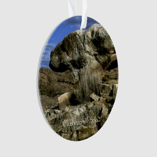 キノコ岩 オーナメント (正面)