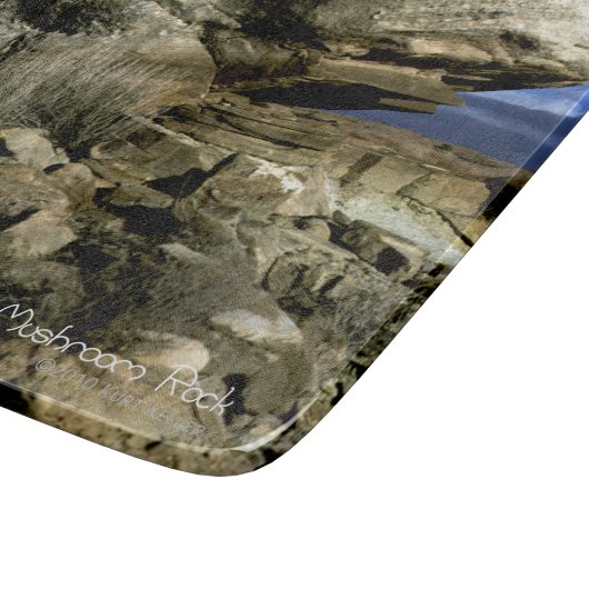 キノコ岩 カッティングボード (角)
