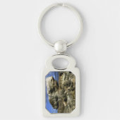 キノコ岩 キーホルダー (正面)