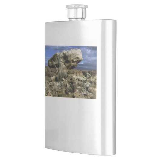 キノコ岩 フラスク (左)