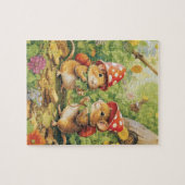 キノコ帽付きマウス ジグソーパズル (横)