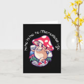 キノコ微細化精神衛生認識度 カード (黄色い花)