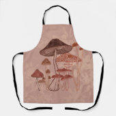 キノコ愛 エプロン (正面)