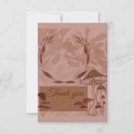 キノコ愛 サンキューカード