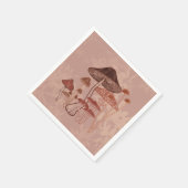 キノコ愛 スタンダードカクテルナプキン (角)