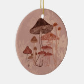 キノコ愛 セラミックオーナメント (右)