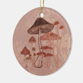 キノコ愛 セラミックオーナメント (左)