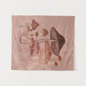 キノコ愛 タペストリー (正面(横))