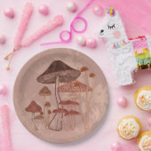 キノコ愛 ペーパープレート (パーティー)