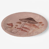 キノコ愛 ペーパープレート (アングル)