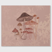 キノコ愛 ラッピングペーパー (フラット)