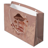 キノコ愛 ラージペーパーバッグ (裏面アングル)