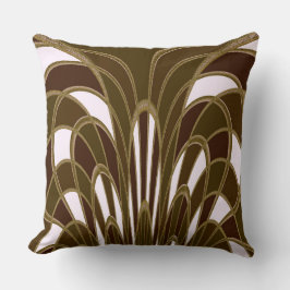 キノコ抽象芸術-アールデコ – カタテール クッション