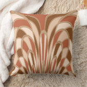 キノコ抽象芸術-アールデコ – スエード クッション (ブランケット)