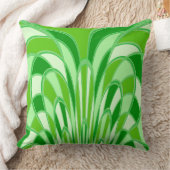 キノコ抽象芸術-アールデコ- Springtime クッション (ブランケット)