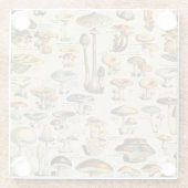 キノコ採集   ガラスコースター (裏面)