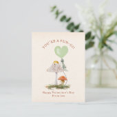 キノコ教室バレンタイン ポストカード (スタンド正面)