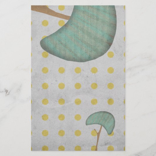 キノコ文房具 便箋 (正面)