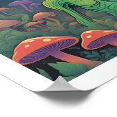 キノコ林のエイリアン ポスター (角)