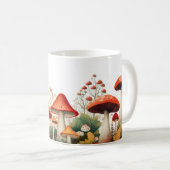 キノコ林 コーヒーマグカップ (正面右)