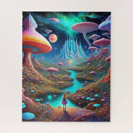 キノコ林 ジグソーパズル