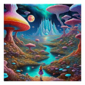 キノコ林 ポスター (正面)