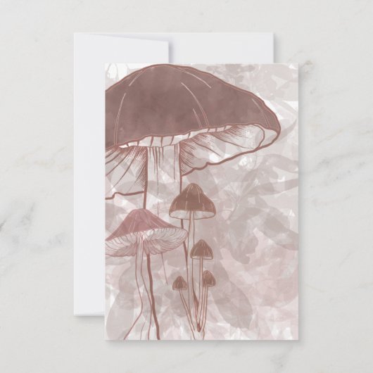 キノコ林 出欠カード (裏面)