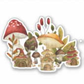 キノコ格言魅力化 シール (正面)