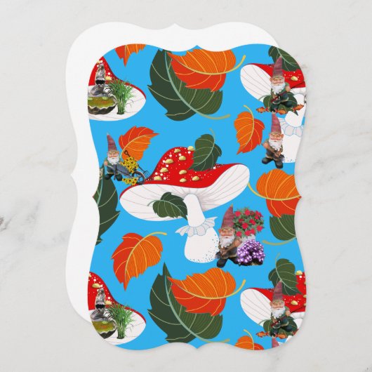 キノコ格言 招待状 (正面/裏面)