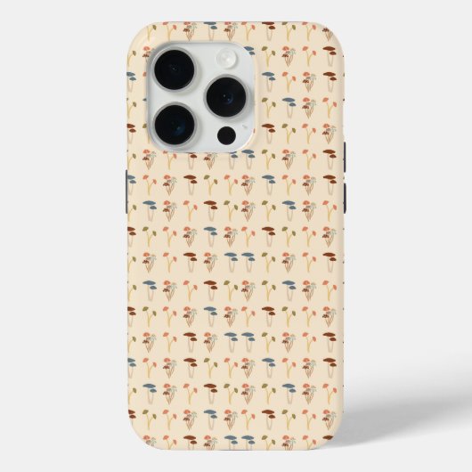 キノコ模様 Case-Mate iPhoneケース (裏面)