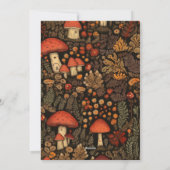 キノコ樹林動物の森ベビー発表 シーズンカード (裏面)