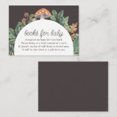 キノコ樹林赤ちゃんシャワーベビー エンクロージャーカード (正面/裏面)