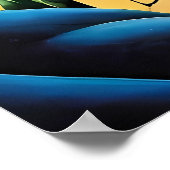 キノコ歩くツアーケンゲージファンタジー ポスター (角)