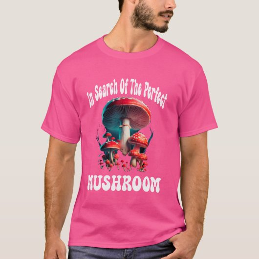 キノコ狩おもしろいり Tシャツ (正面)