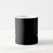 キノコ狩りおもしろいフォーゲージングモレル引用文グラフ コーヒーマグカップ (中央)