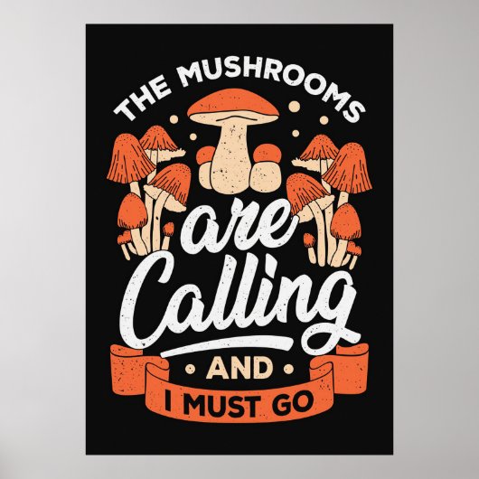 キノコ狩りキノコが呼び出している ポスター (正面)