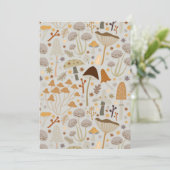 キノコ狩りミッドセンチュリーキノコ サンキューカード (スタンド正面)