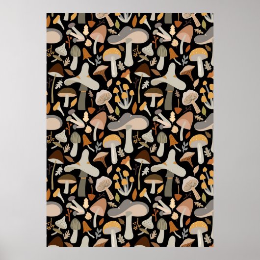 キノコ狩りミッド・キノコ ポスター (正面)
