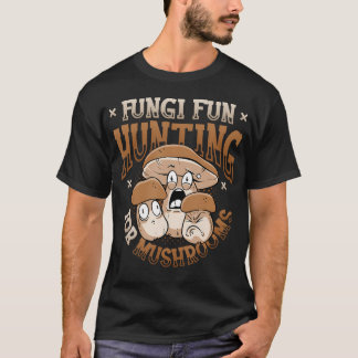 キノコ狩り楽しみ - キノコ Tシャツ
