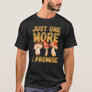 キノコ狩り狩りフォーエイジングモレルハンターミック Tシャツ