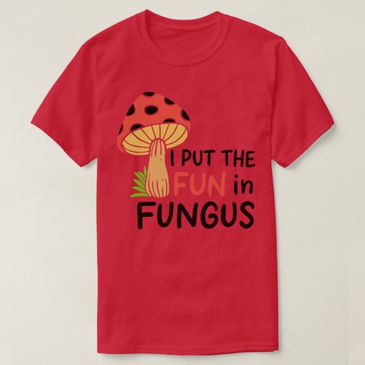キノコ狩り4 Tシャツ (デザイン正面)