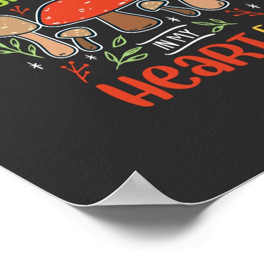 キノコ狩り ポスター (角)