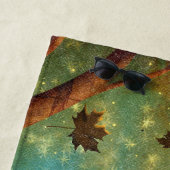 キノコ猫モノグラム ビーチタオル (インサイチュ)