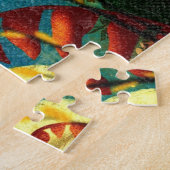 キノコ猫 ジグソーパズル (側面)