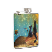 キノコ猫 フラスク (右)